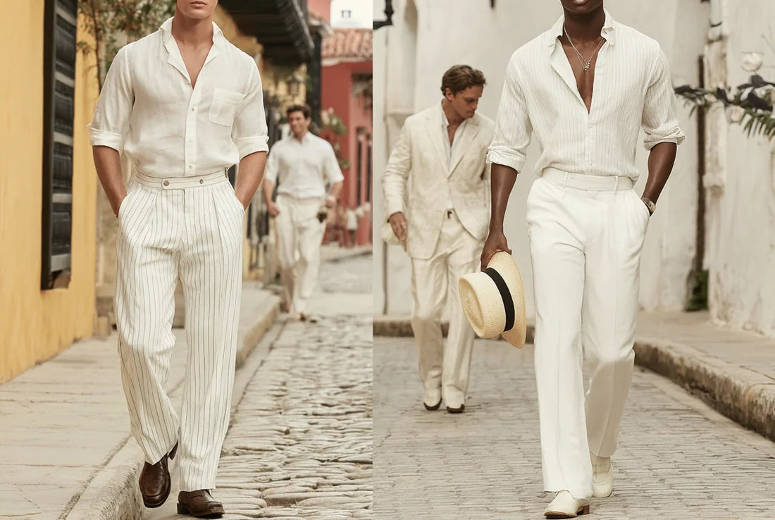 Outfit Pantaloni Estate Uomo 2025: Guida Completa per Eleganza e Freschezza - Old Money®