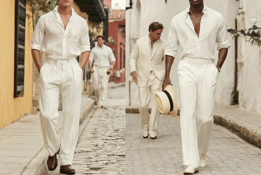Outfit Pantaloni Estate Uomo 2025: Guida Completa per Eleganza e Freschezza - Old Money®