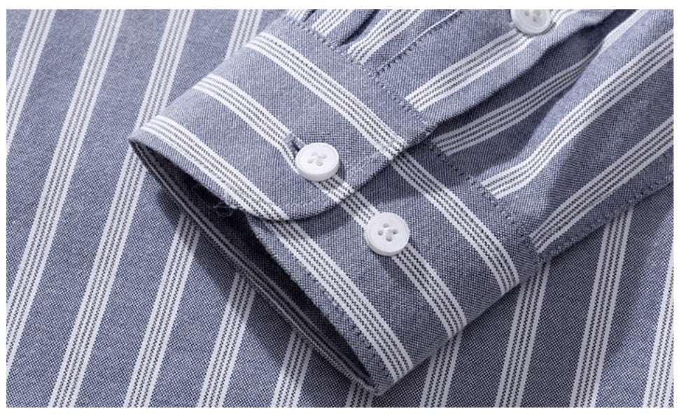 Camicia Oxford Uomo a Righe - Old Money® - Old Money®