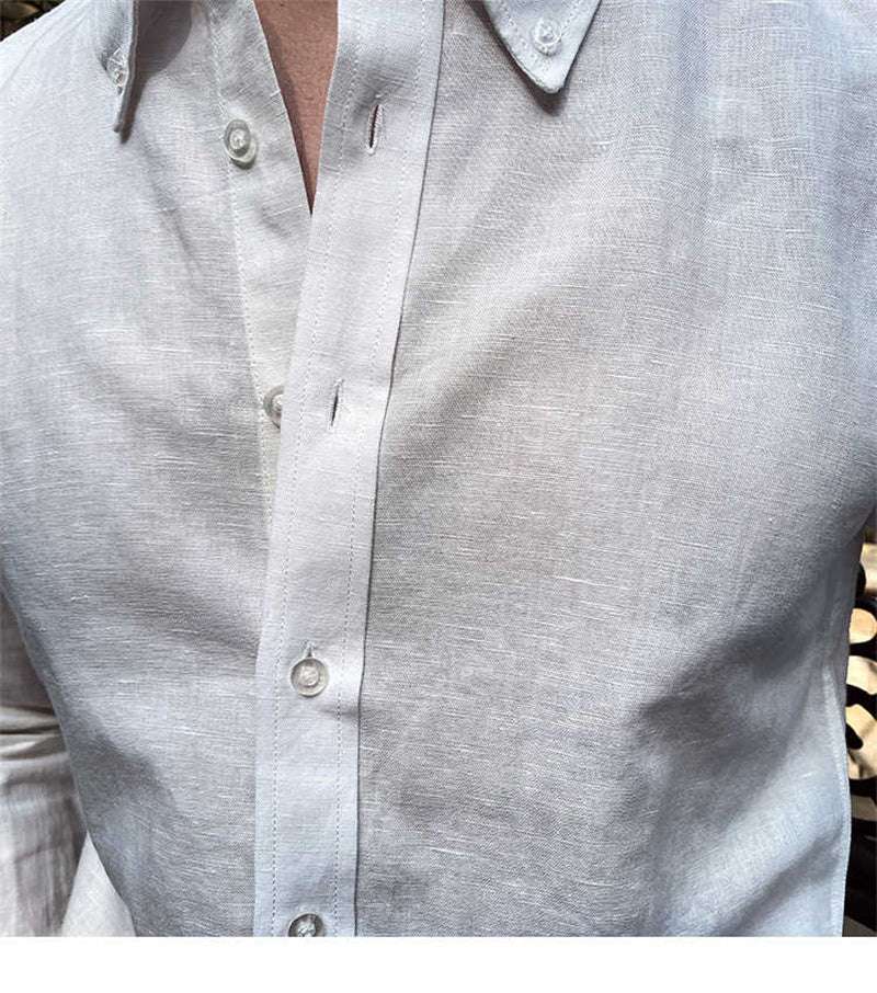 Camicia di Lino Elegante - Old Money® - Old Money®