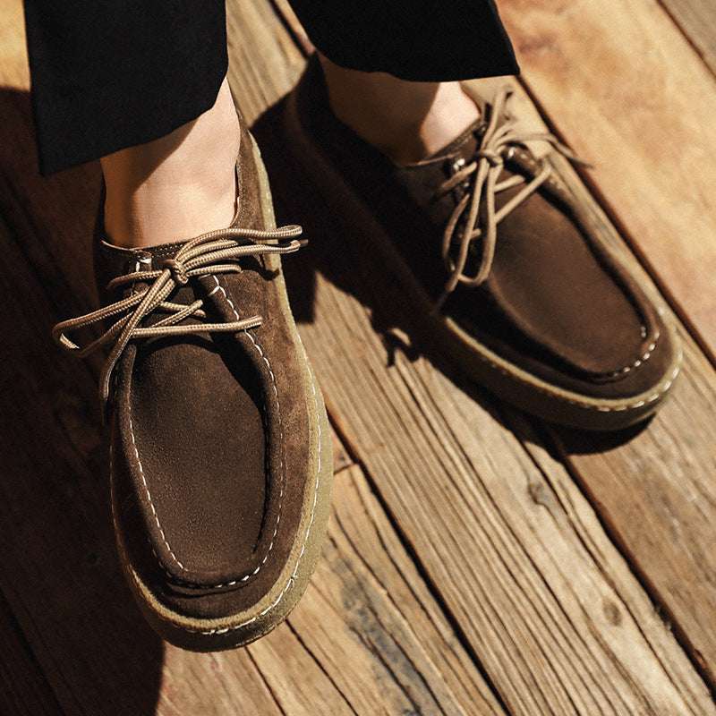 Scarpe Camoscio Uomo - Old Money® - Old Money®