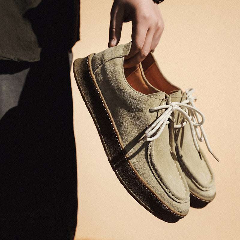 Scarpe Camoscio Uomo - Old Money® - Old Money®