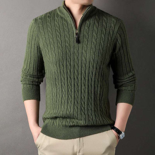 Maglione con Mezza Zip Uomo - Old Money® - Old Money®
