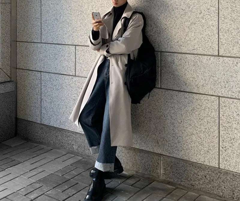 Trench Doppiopetto Uomo - Old Money® - Old Money®
