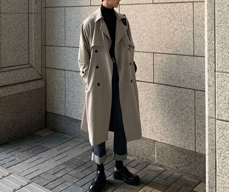Trench Doppiopetto Uomo - Old Money® - Old Money®