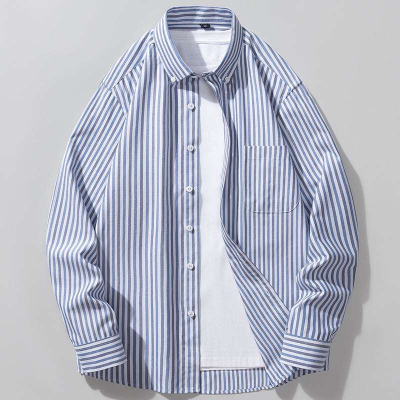 Camicia Oxford Uomo a Righe - Old Money® - Old Money®