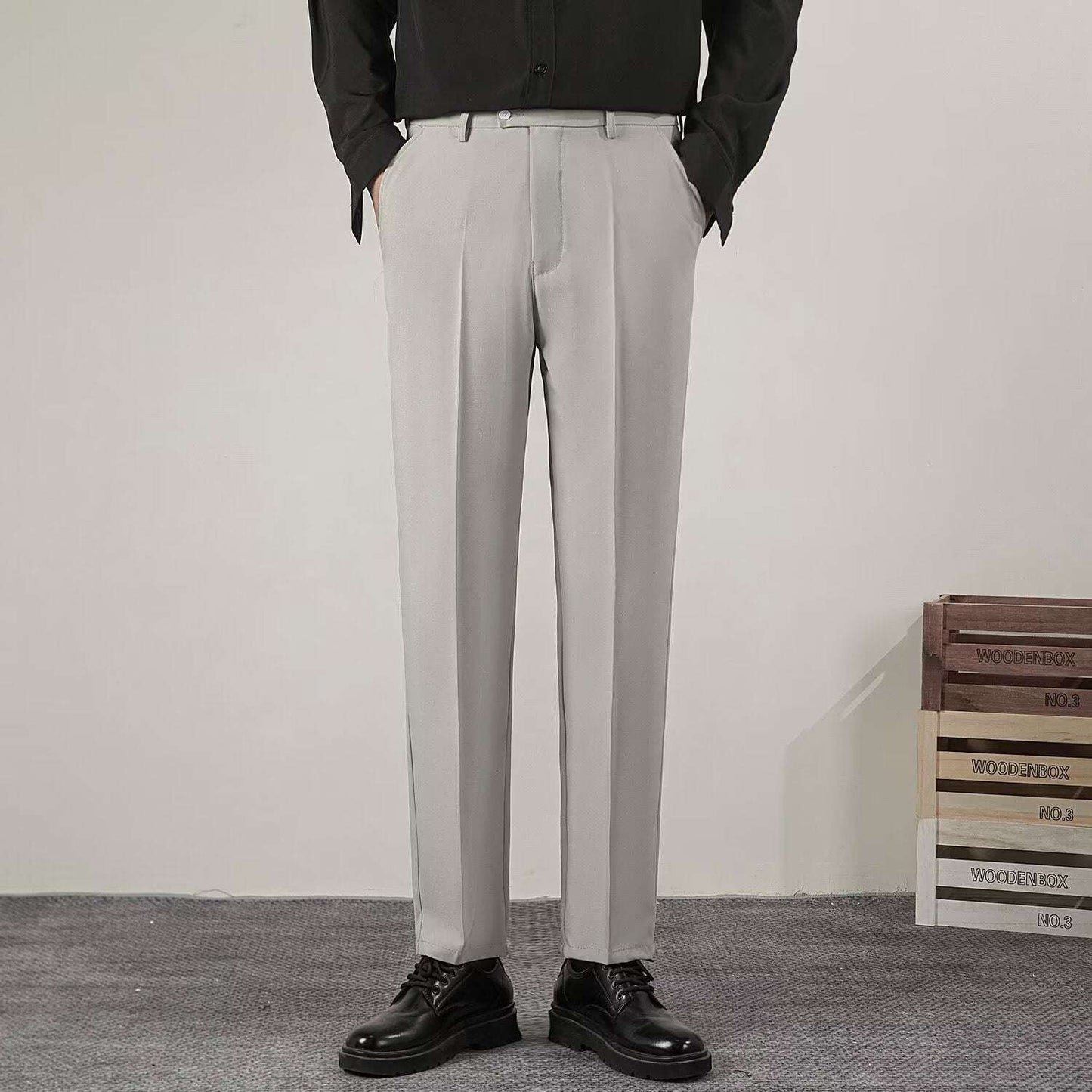 Pantaloni Classici con Chiusura Estesa - Old Money®