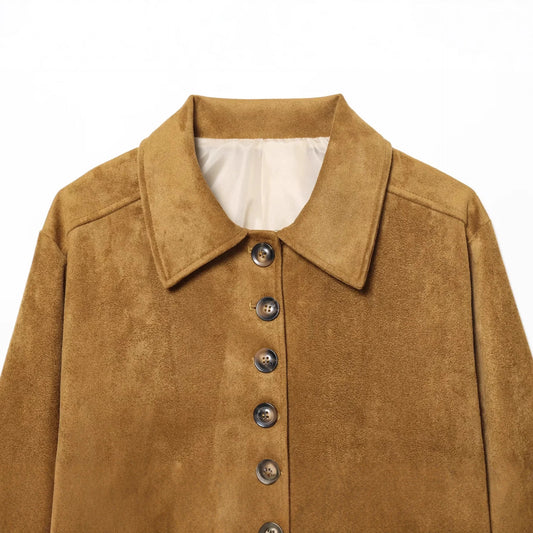 Giacca in Camoscio Donna - Old Money®