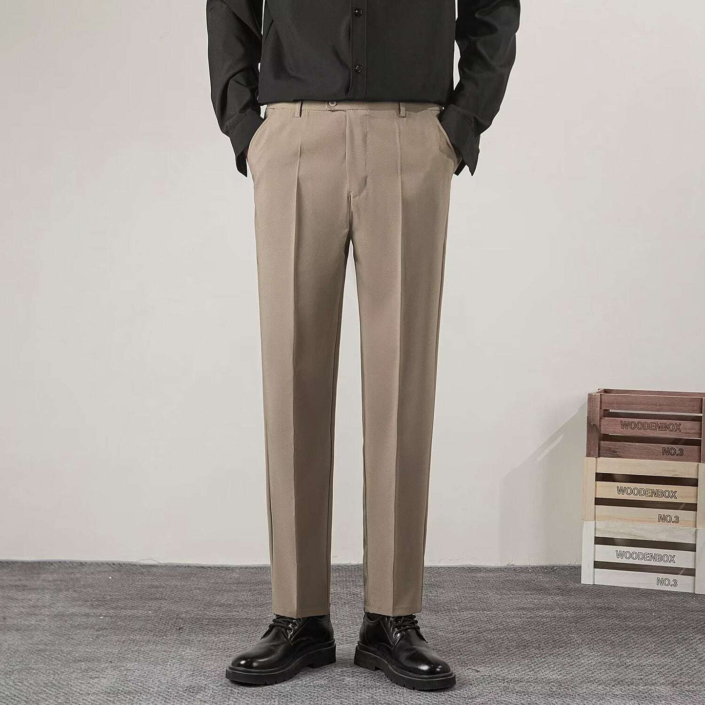 Pantaloni Classici con Chiusura Estesa - Old Money®