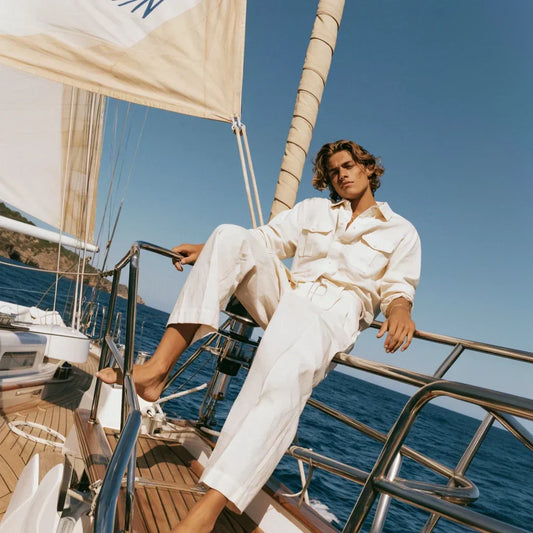 Guida al Lino Uomo: Camicia, Completo e Come Abbinarlo - Old Money®