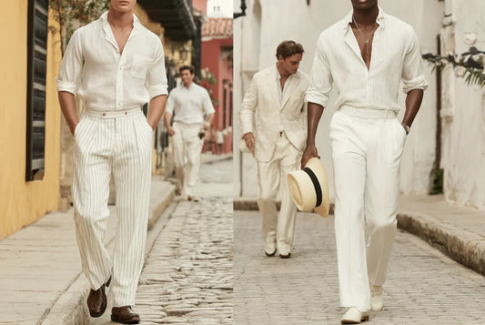 Outfit Pantaloni Estate Uomo 2025: Guida Completa per Eleganza e Freschezza - Old Money®