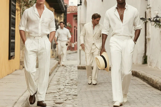 Outfit Pantaloni Estate Uomo 2025: Guida Completa per Eleganza e Freschezza - Old Money®