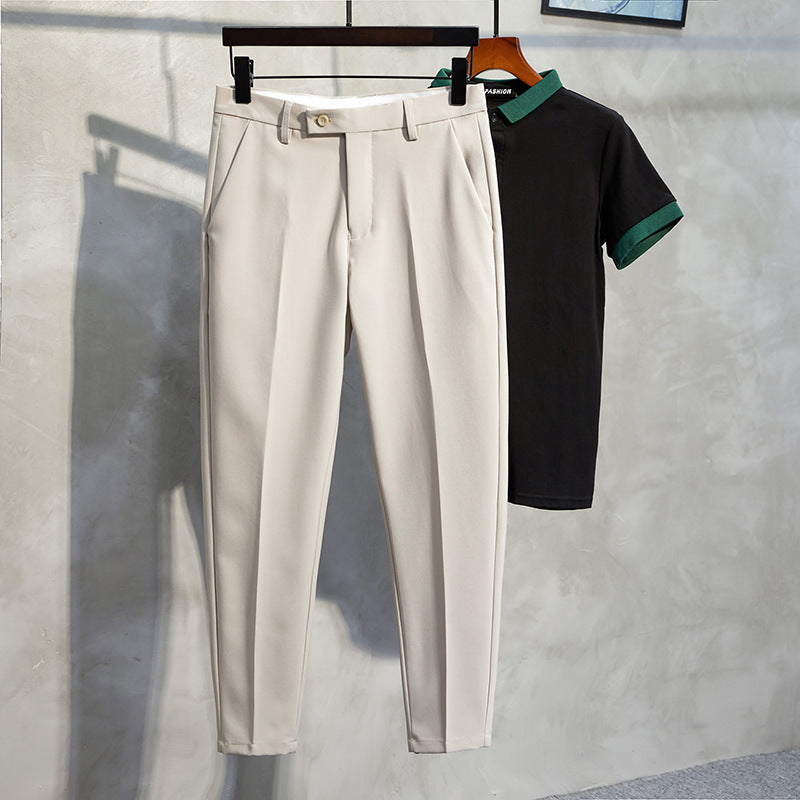 Men's Dress Pants - Old Money Beige / XL (IT 50) Men's Dress Pants - Old Money Beige / XL (IT 50)