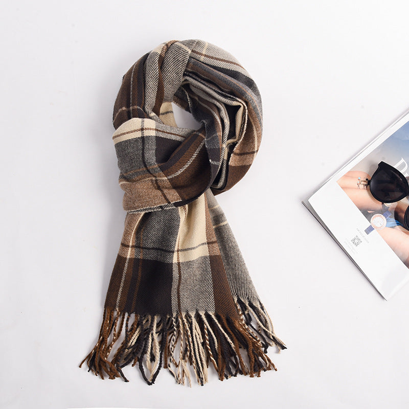 Men's Patterned Scarf - Old Money®