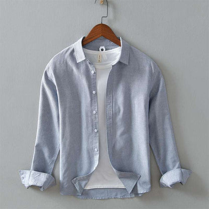 Camicia in Lino Bianca - Old Money® - Old Money®