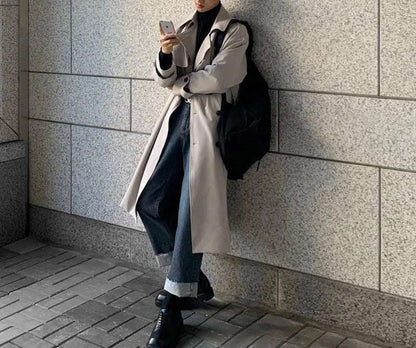 Trench Doppiopetto Uomo - Old Money® - Old Money®