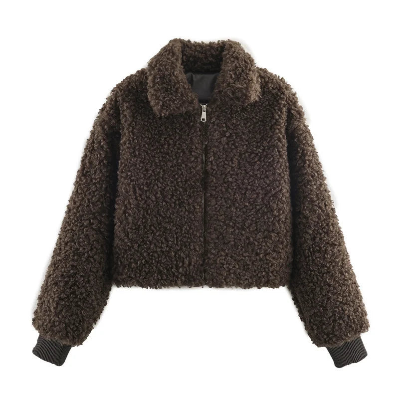 Giacca Donna Finto Pelo - Old Money®