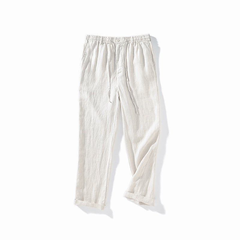 Pantalon en lin pour homme - Old Money®