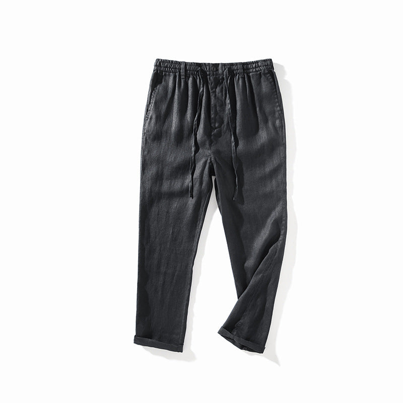 Pantaloni Lino Uomo - Old Money®