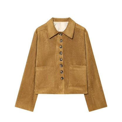 Giacca in Camoscio Donna - Old Money®