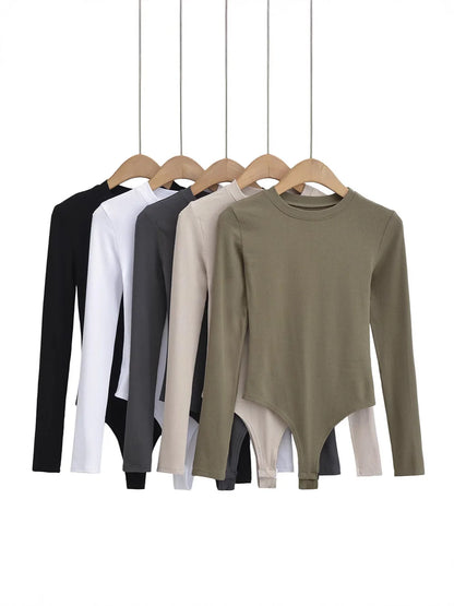 Body Donna Maniche Lunghe - Old Money®