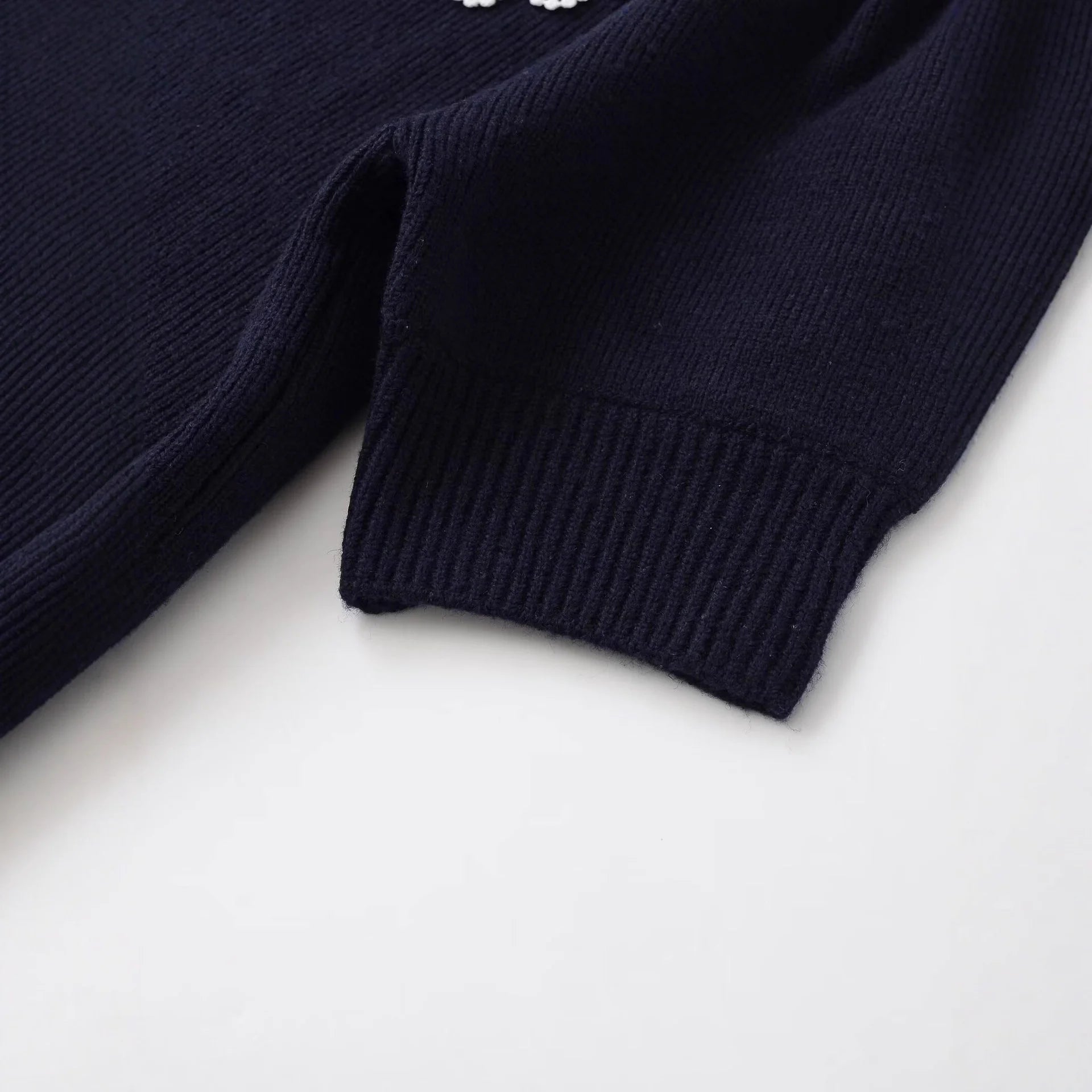 Maglione Donna con Colletto Pizzo - Old Money®