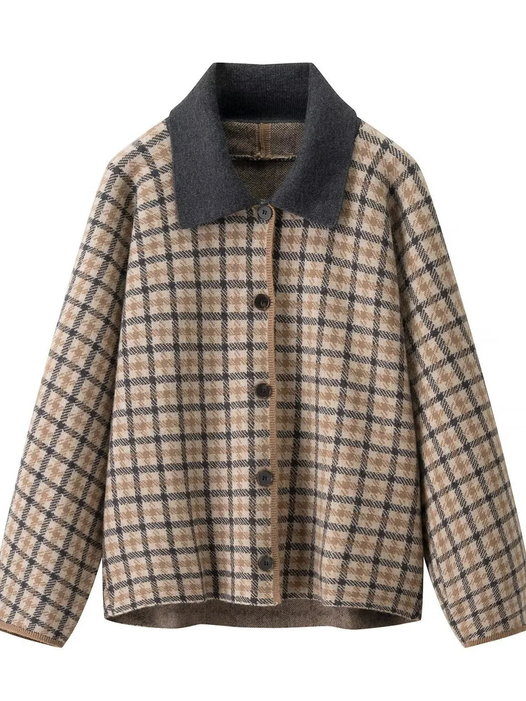 Completo Giacca e Gonna a Quadri Donna - Old Money®