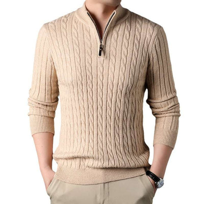 Maglione con Mezza Zip Uomo - Old Money® - Old Money®