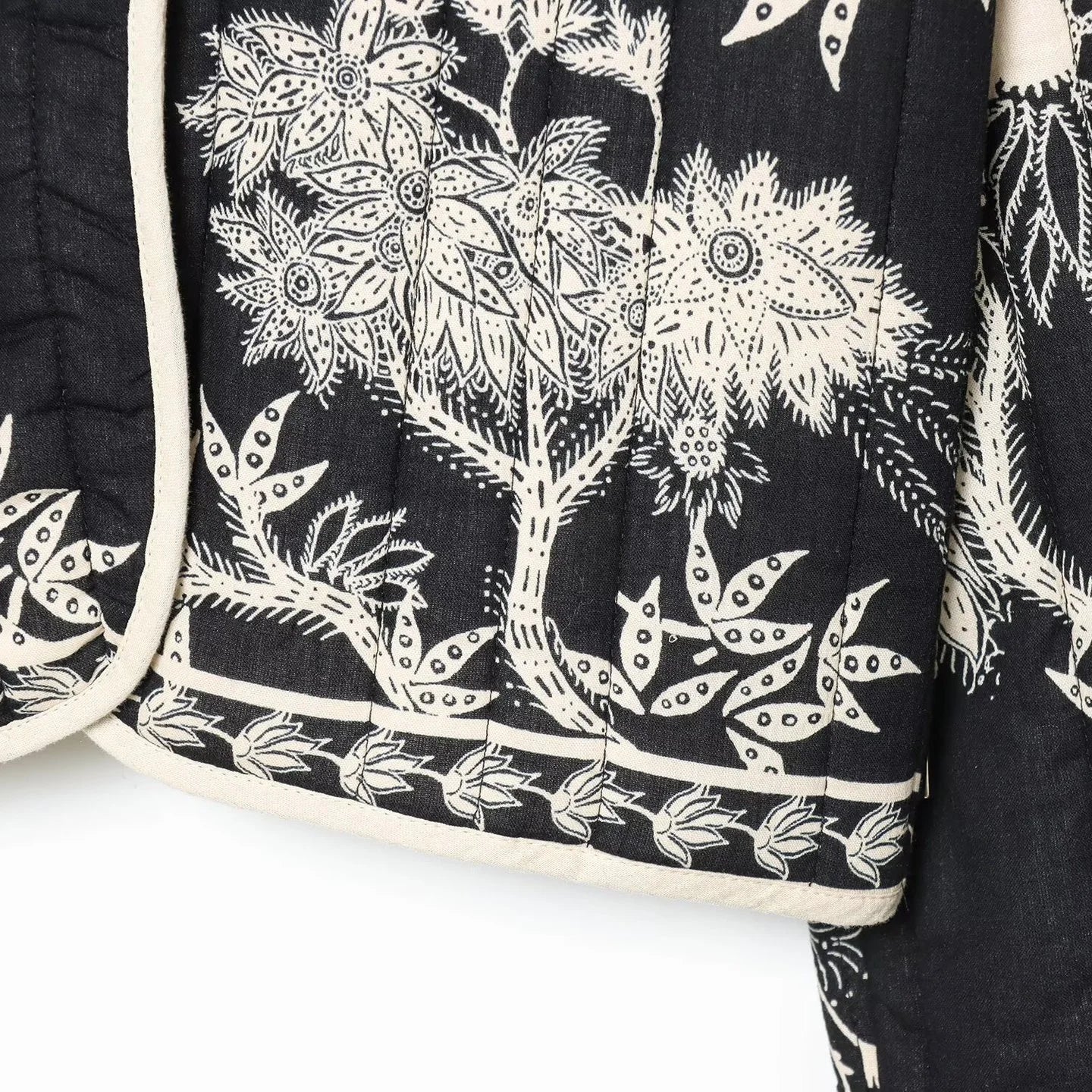 Giacca Kimono Donna Nera - Old Money®