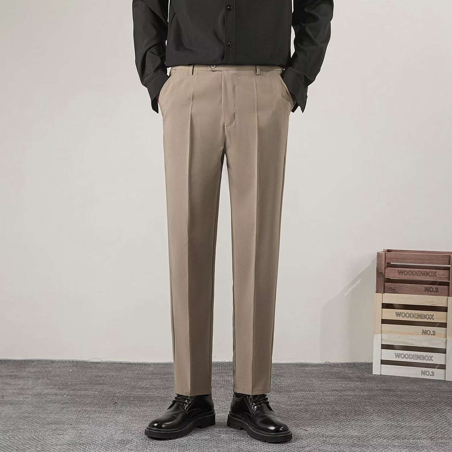 Pantaloni Classici con Chiusura Estesa - Old Money®
