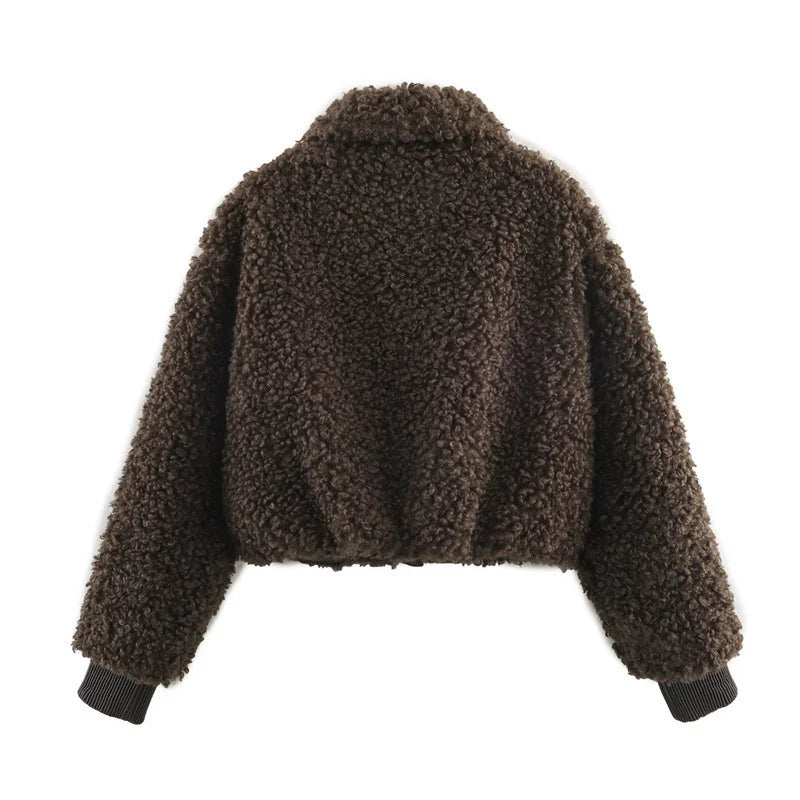 Giacca Donna Finto Pelo - Old Money®