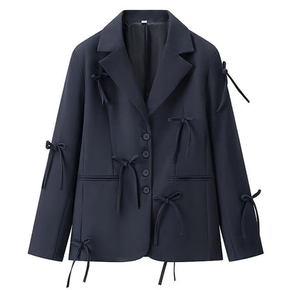 Giacca Blazer Donna con Fiocchi - Old Money®