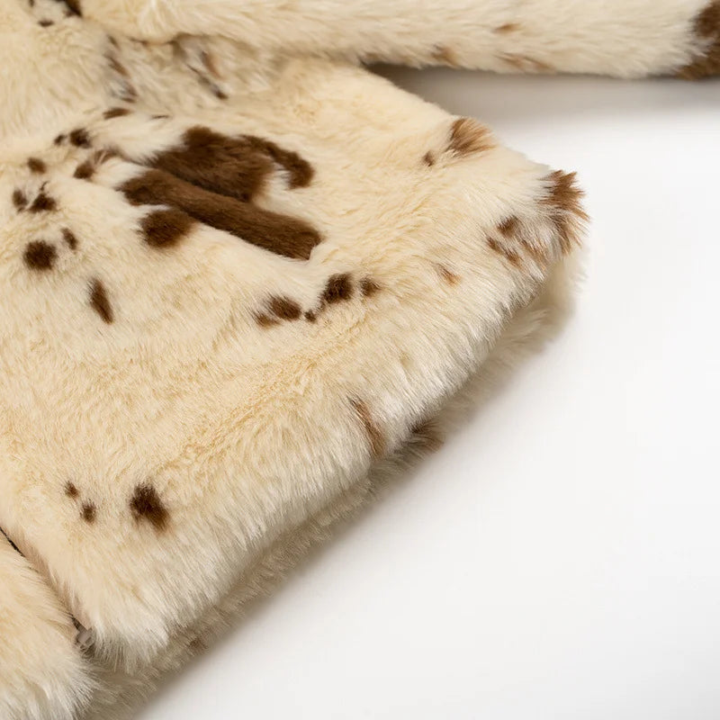 Cappotto Corto Donna Maculato - Old Money®