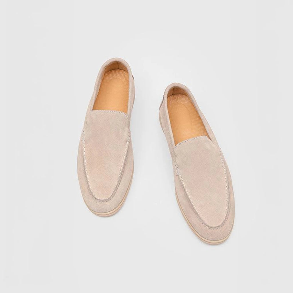 Mocassini Driving Shoes Uomo Camoscio Old Money | Old Money®