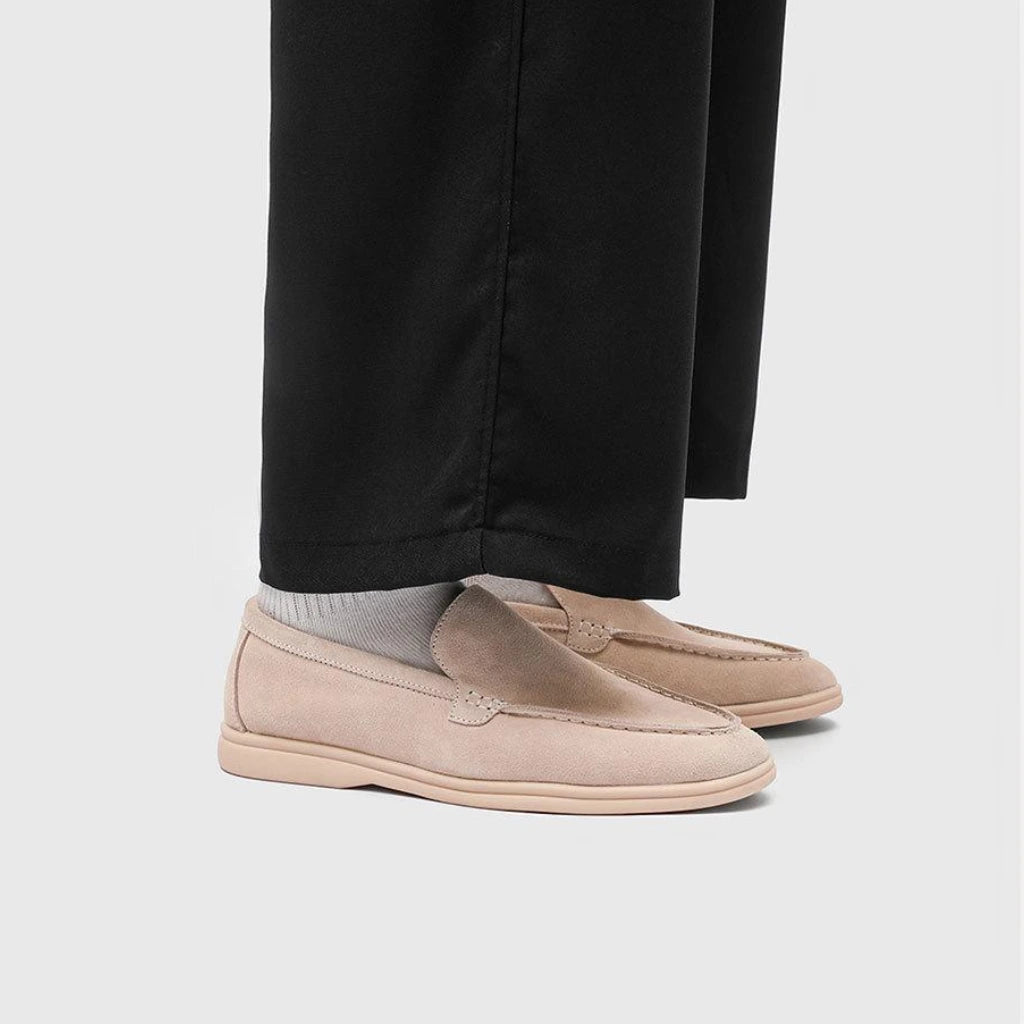 Mocassini Driving Shoes Uomo Camoscio Old Money | Old Money®