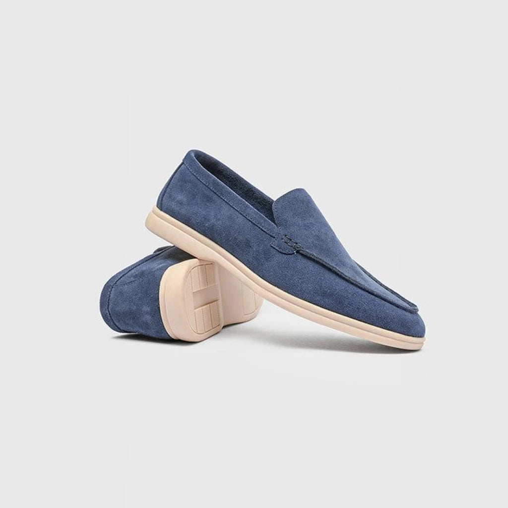 Mocassini Driving Shoes Uomo Camoscio Old Money | Old Money®