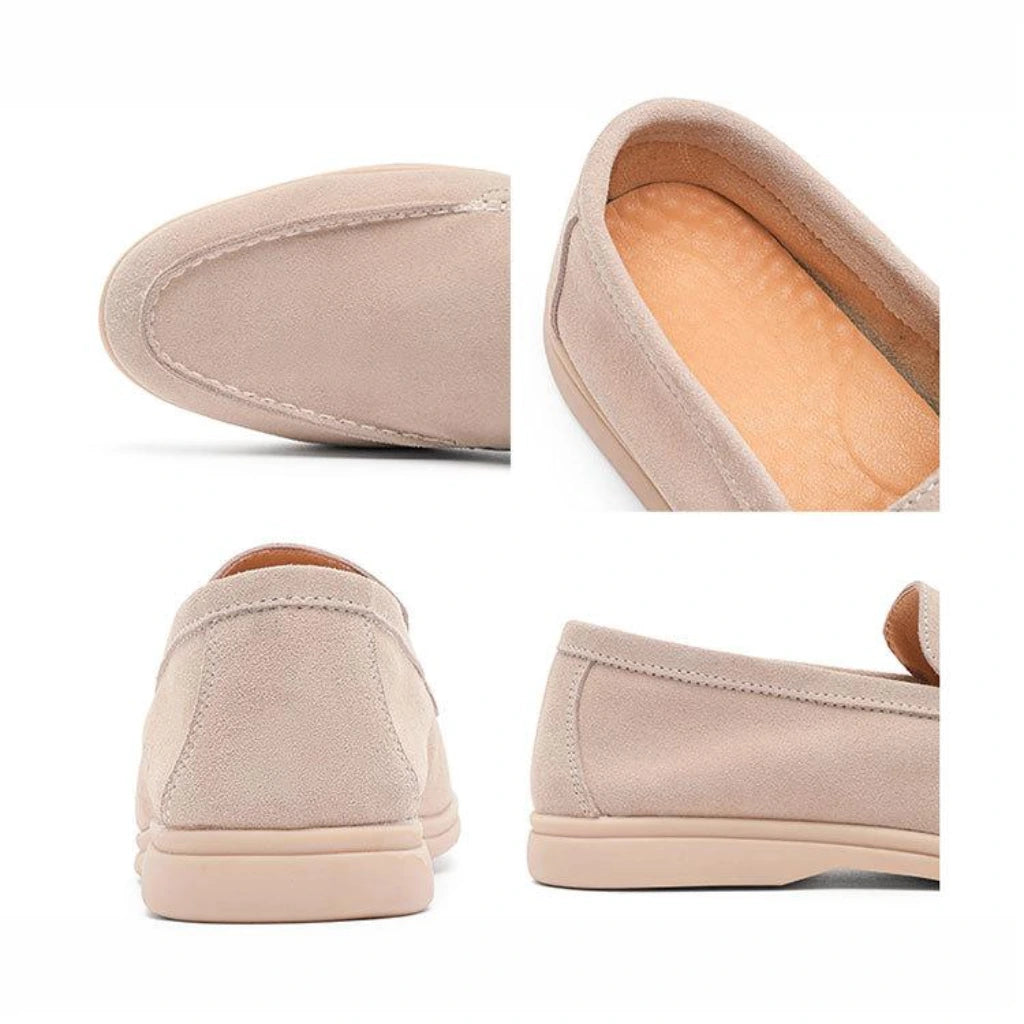 Mocassini Driving Shoes Uomo Camoscio Old Money | Old Money®