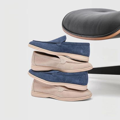 Mocassini Driving Shoes Uomo Camoscio Old Money | Old Money®