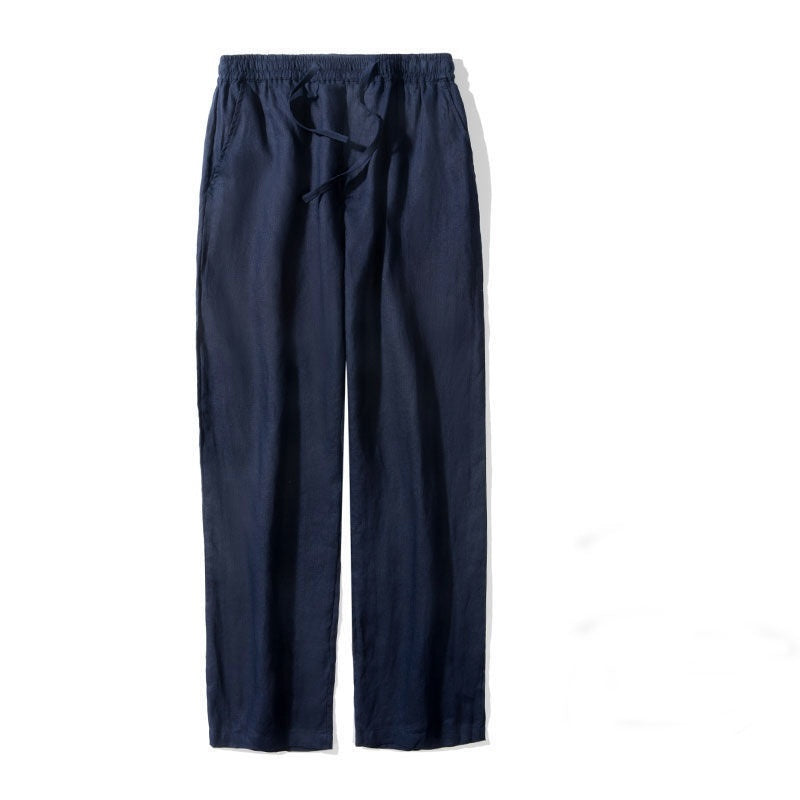 Pantaloni di Lino alla Caviglia - Old Money®