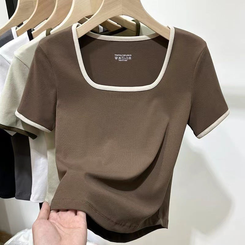 Women's T-Shirt - Crop/Fitted Old Money